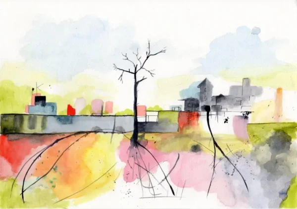 Landscape 2 – Watercolour Painting
