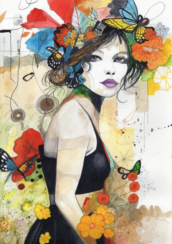 Elizabeth – Original Watercolour Painting