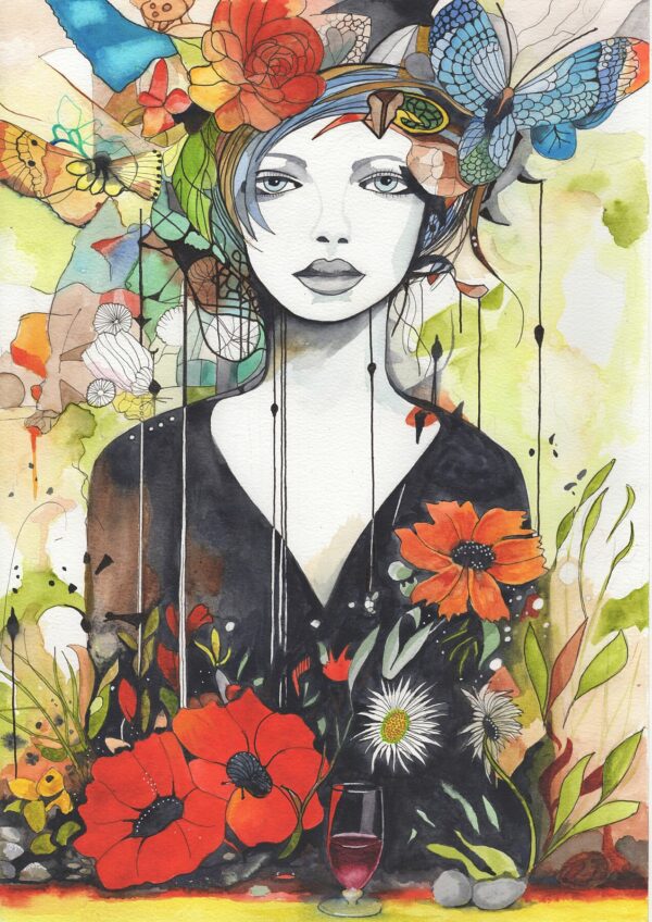 Jessica – Original Watercolour Painting